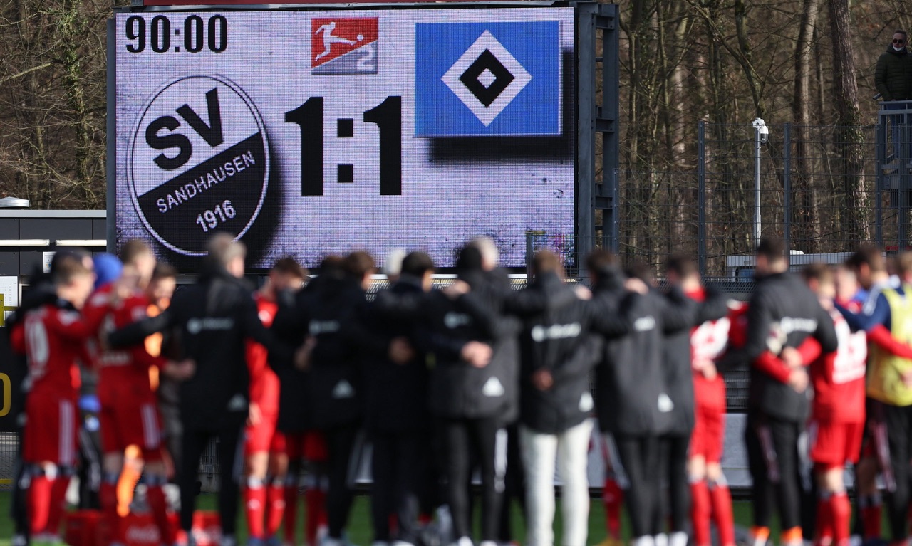 1:1 beim SV Sandhausen - eine gute Halbzeit reicht nicht
