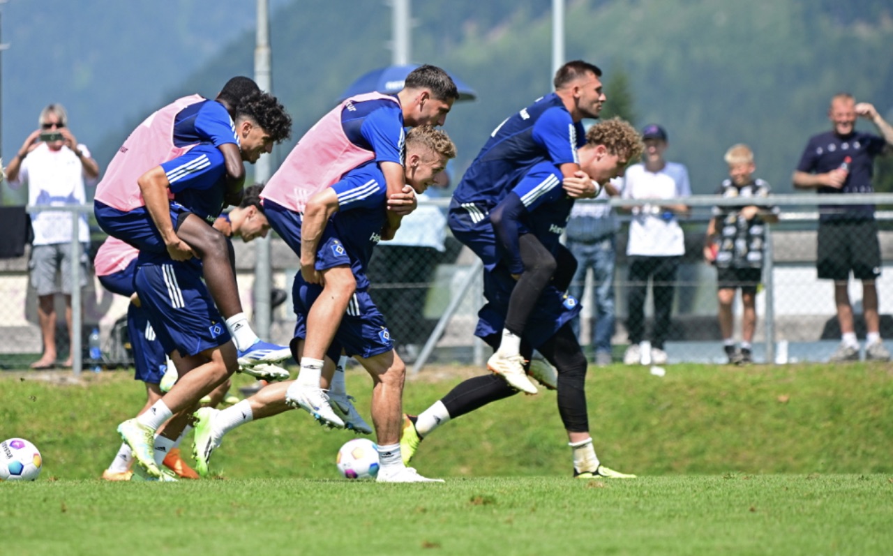 Tag vier: Training in halber Besetzung in der Hitze von Tirol
