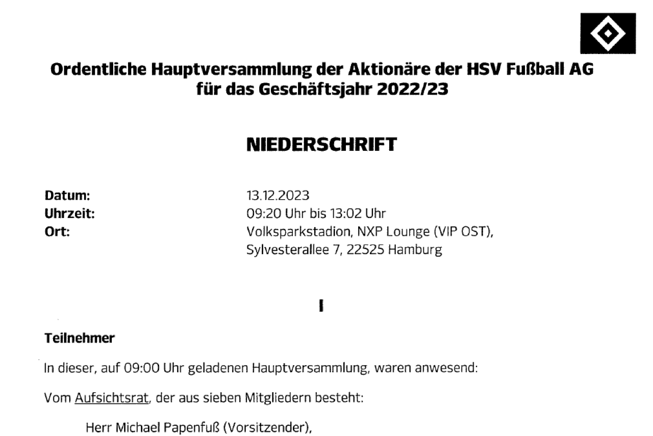 BRISANTES DOKUMENT: Jansen aus dem Amt gedrängt, Hauptsponsor diskreditiert - so läuft es intern beim HSV ab