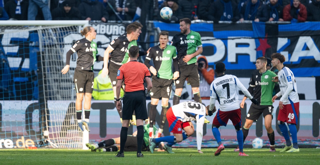 Eine starke Halbzeit reicht nicht - HSV vergibt Sieg gegen Hannover