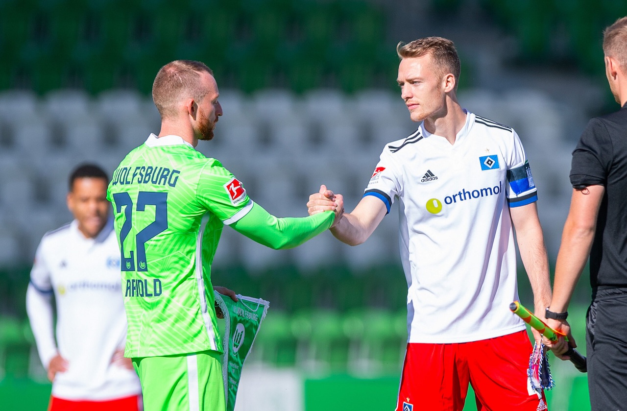 Vor dem Wolfsburg-Spiel: HSV mit Rückenwind, VfL in der Krise