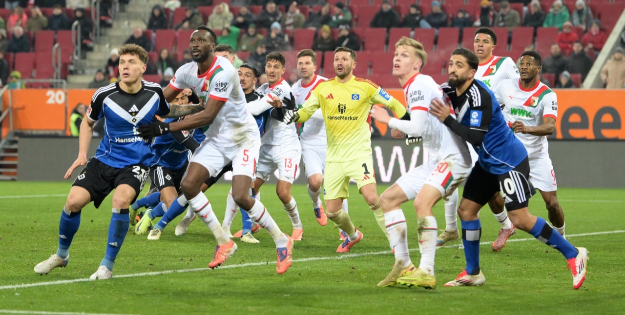 0:1 beim FC Augsburg - HSV lässt erneut eine Chance liegen
