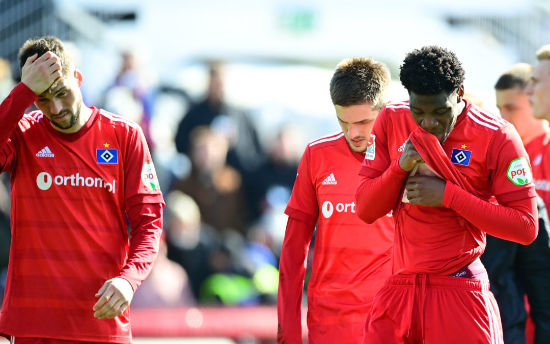 HSV versagt in Kiel: „Wer keine Spiele gewinnt, der braucht nicht über den Aufstieg zu reden“￼