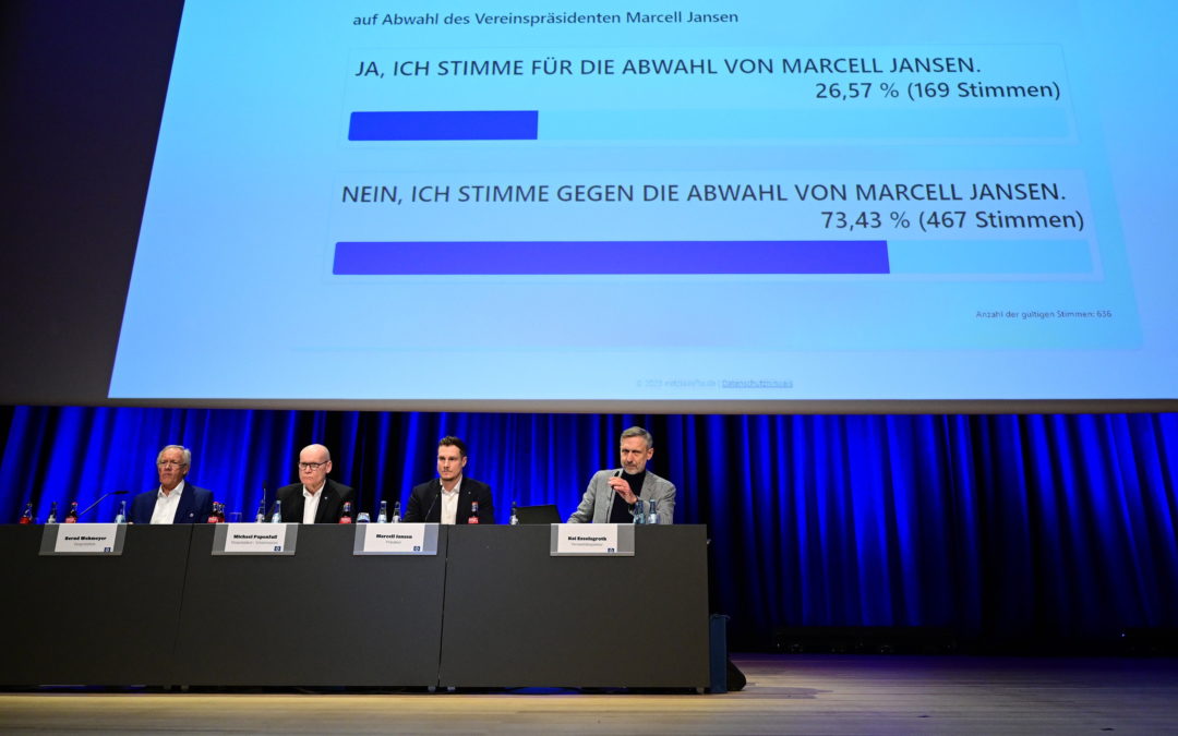Jansen wird deutlich bestätigt – und Huwer sammelt Punkte