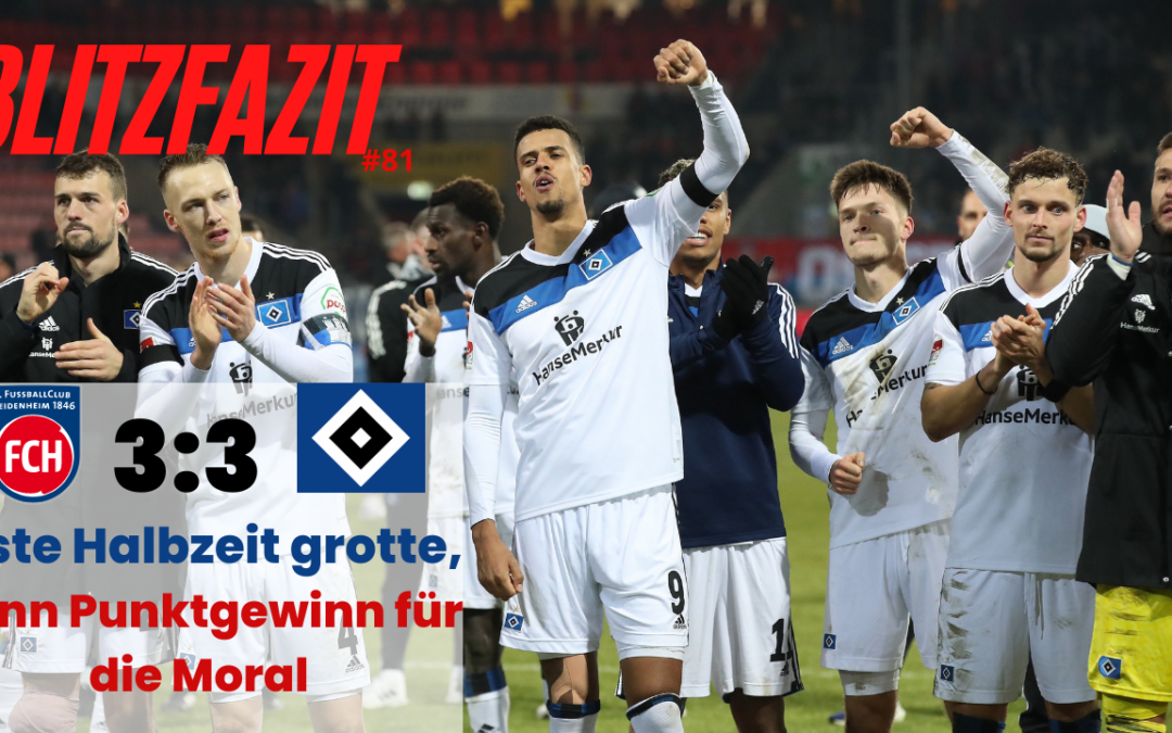 Der HSV pennt, kassiert – und kommt doch noch mal zurück