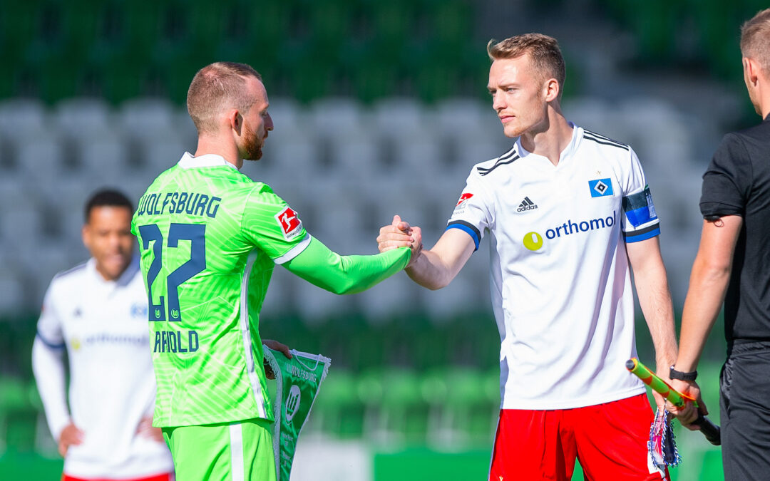 Vor dem Wolfsburg-Spiel: HSV mit Rückenwind, VfL in der Krise