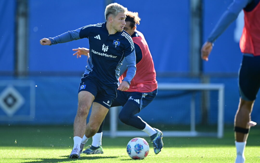 Noah Katterbach zurück bei den HSV-Profis: Einsichtig, reflektiert, fokussiert