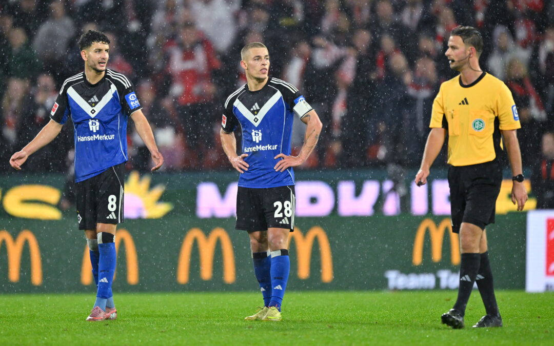 Der HSV verliert ein denkwürdiges Spiel beim 1.FC Köln – und dazu zwei Spieler per Platzverweis