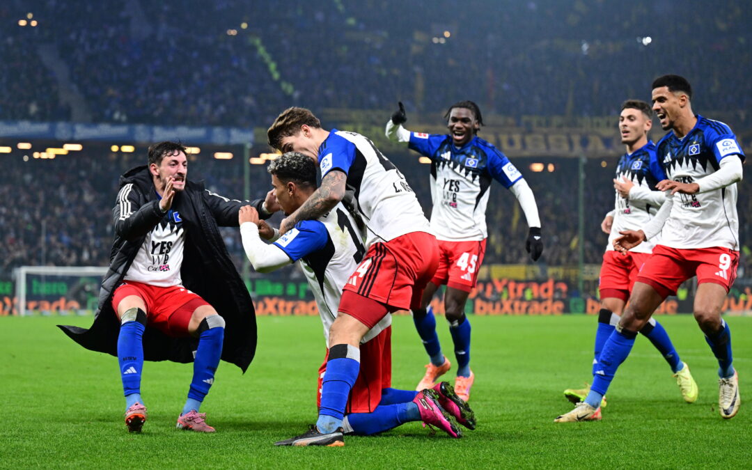 90+7! Königsdörffer rettet den HSV in letzter Sekunde gegen BVB